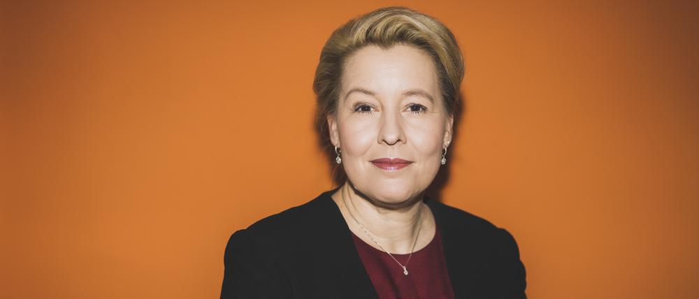 Regierende Bürgermeisterin Franziska Giffey (SPD).