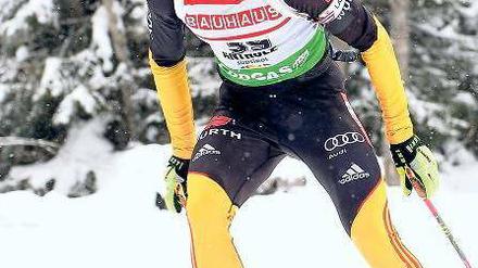 Starke Form. Andreas Birnbacher feierte in Antholz seinen dritten Saisonsieg. Foto: AFP