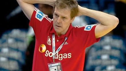 Bundestrainer Martin Heuberger konnte den Abwärtstrend der deutschen Handballer nicht stoppen.