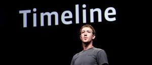Die Nutzer entscheiden, was sie Facebook geben, Facebook entscheidet, was es damit macht. Gründer Mark Zuckerberg. 