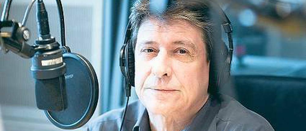 Kribbeln im Bauch. Das spürt Joachim Scholl immer noch bei jeder Ansage. Foto: dpa