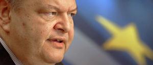 Evangelos Venizelos, griechischer Finanzminister 