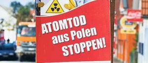 Rechte Umweltpolitik. Die Angst vor der Atomkraft wird von den Extremisten – hier im Wahlkampf auf Rügen im vergangenen September – ebenso für rassistische Töne genutzt wie andere ökologische Fragen. 