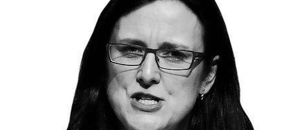 Autorin Cecilia Malmström.
