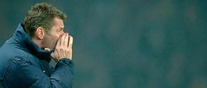Alles bleibt intern. So jedenfalls stellt sich Trainer Michael Skibbe die Kommunikation bei Hertha vor.