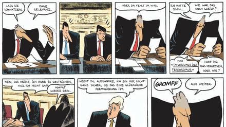 Kunst der Rede: Die Hauptfigur in „Quai d’Orsay“ ist Dominique de Villepin nachempfunden.
