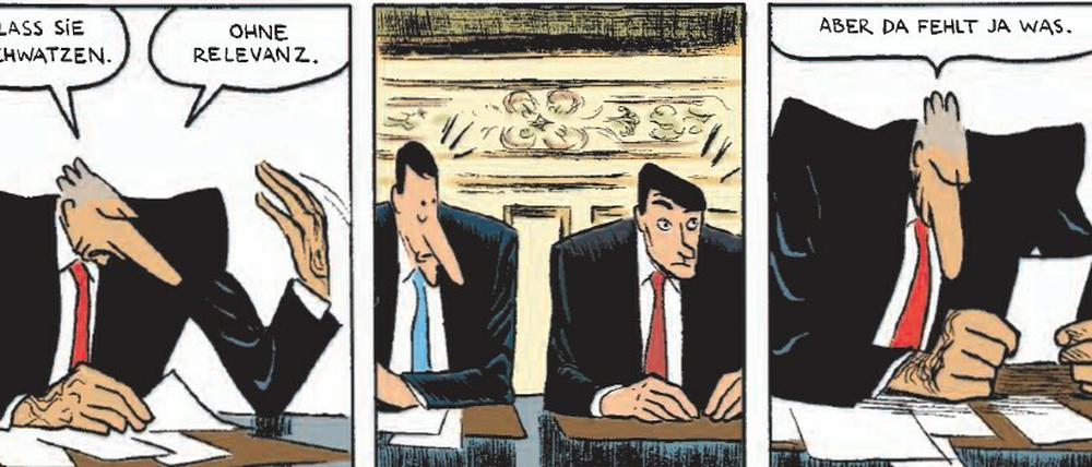 Kunst der Rede: Die Hauptfigur in „Quai d’Orsay“ ist Dominique de Villepin nachempfunden.