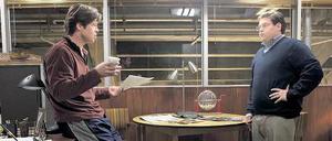 Cool bleiben. Manager Billy Beane (Brad Pitt) und Statistikfreak Peter Brand (Jonah Hill) haben einen Plan. 