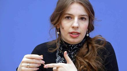 Braucht eine Pause: Marina Weisband, Noch-Bundesgeschäftsführerin der Piratenpartei.
