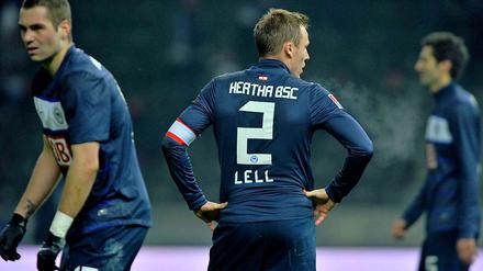Enttäuschend. Hertha rutscht immer tiefer in den Tabellenkeller.