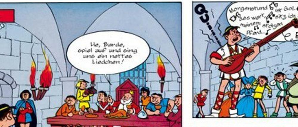 Charmantes Kleinod: Eine Szene aus dem ersten Sammelband.