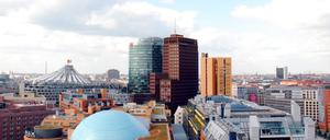 Baupfusch ist an einigen Gebäuden am Potsdamer Platz zu finden.