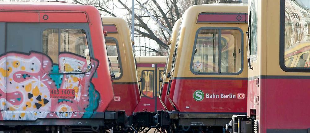 Problemfall S-Bahn: Auch in der neuen Woche kommt es zu Ausfällen.