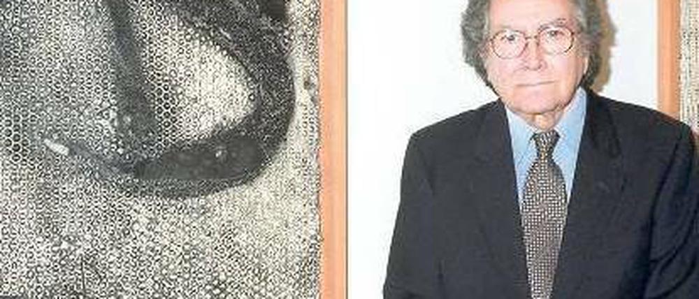 Antoni Tàpies (1923–2012). Foto: dpa-bildfunk