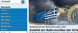 Eine unfaire Konkurrenz? Die Website der ARD-„Tagesschau“.