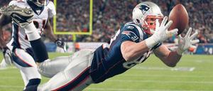 Nicht mehr zu übersehen. Viele Klubs verschmähten Rob Gronkowski, als er zu den Profis wechselte. Mit den New England Patriots könnte er nun NFL-Meister werden.