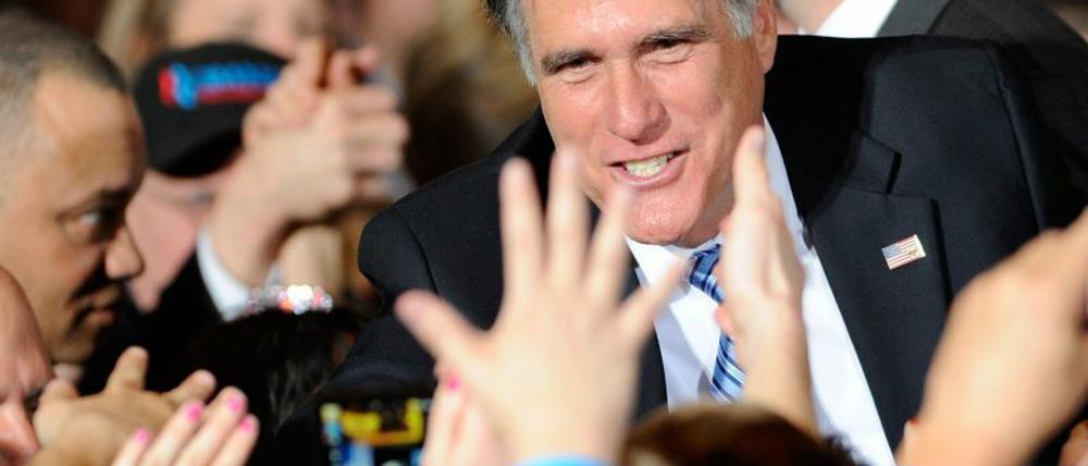 Mitt Romney führt das Rennen um die Präsidentschaftskandidatur der Republikaner.