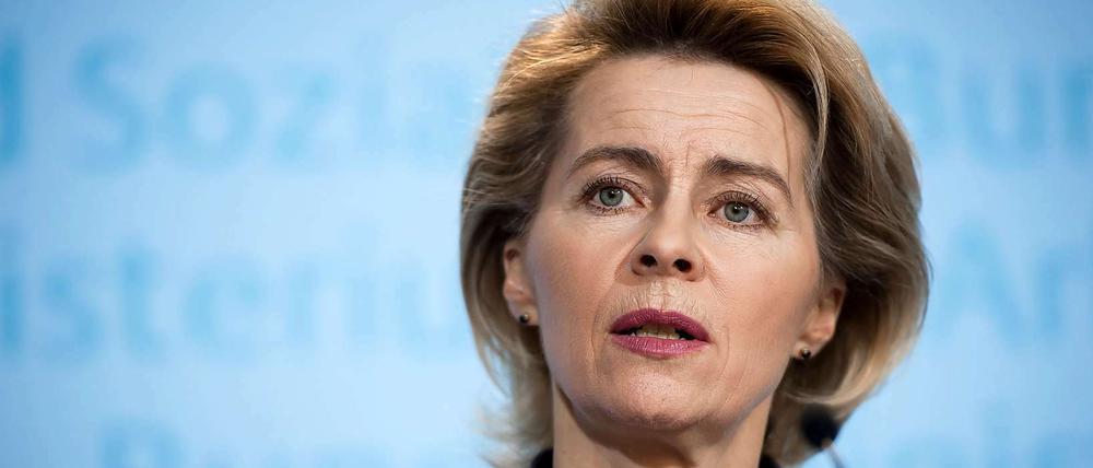 Bundesarbeitsministerin Ursula von der Leyen.