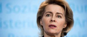 Bundesarbeitsministerin Ursula von der Leyen.