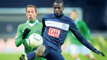 Die Furcht im Blick. Adrian Ramos traut sich im Moment nicht viel zu. 