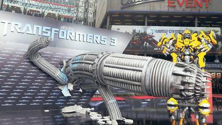 Publikumsmagnet. Die dritte Folge von „Transformers“ war einer der erfolgreichsten Filme 2011. Bei seinem Debüt Ende Juni spielte er allein am ersten Tag 37,3 Millionen Dollar ein. Foto: p-a/dpa