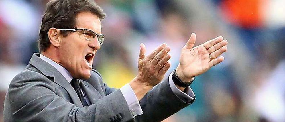 Fabio Capello hat genug von den Engländern.