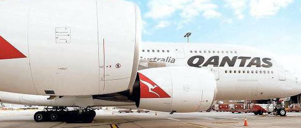 Montagsflieger. Die australische Gesellschaft Qantas hat Probleme mit einem ihrer Airbus A380 – und legt ihn jetzt still.