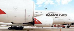 Montagsflieger. Die australische Gesellschaft Qantas hat Probleme mit einem ihrer Airbus A380 – und legt ihn jetzt still. 
