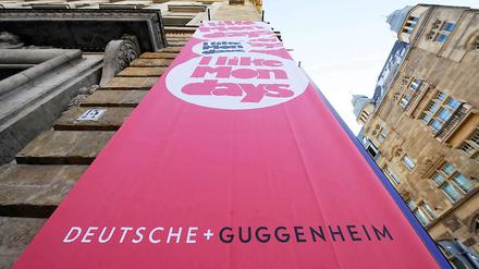 Unter den Linden.Standort des Deutschen Guggenheim. 