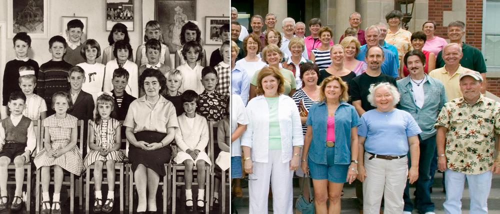 Mal vergehen 20, mal 50 Jahre, bis sich alte Schulfreunde, aus denen über die Jahrzehnte ganz eigene, auch neue Persönlichkeiten wurden, wiedersehen. Und doch sind beim Klassentreffen meist rasch wieder die alten Rollen verteilt.