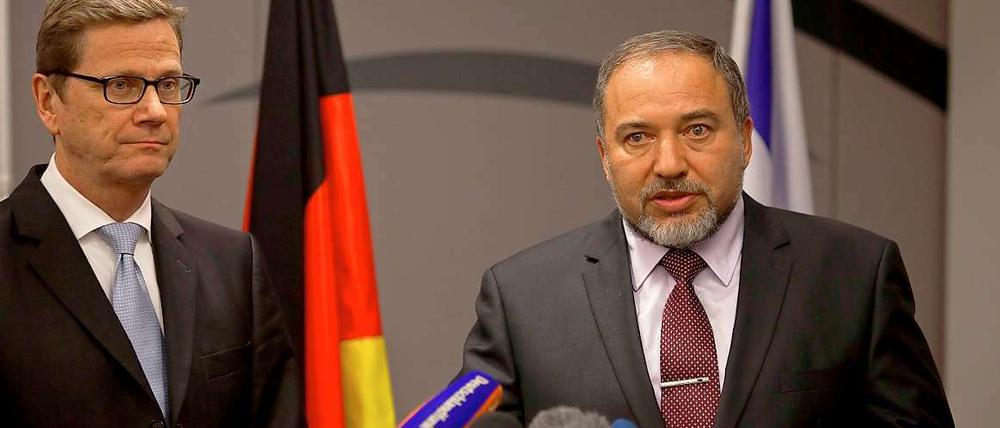 Ende Januar war das Atomprogramm des Iran auch Thema bei dem Treffen von Bundesaußenminister Guido Westerwelle und seinem israelischen Amtskollegen Avigdor Lieberman.