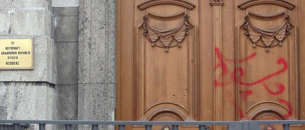Syrische Botschaft in Berlin.