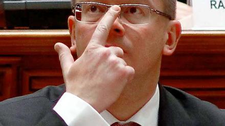 Rumäniens neuer Präsident Mihai Razvan Ungureanu.