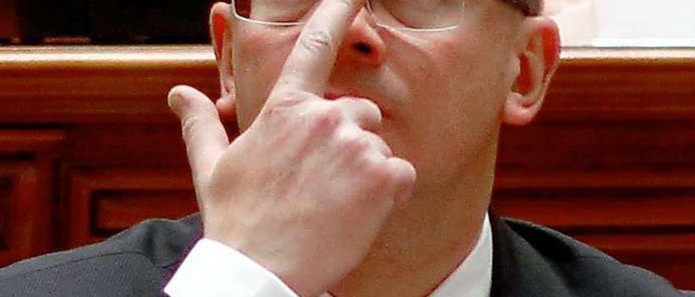 Rumäniens neuer Präsident Mihai Razvan Ungureanu.