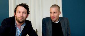 Es hätte funktionieren können: Benjamin von Stuckrad-Barre (r.) und sein Regisseur Christian Ulmen starteten die Talkshow "Stuckrad Late Night".