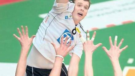 Der Mann für die Big Points. Diagonalangreifer Oliver Venno gehört beim Deutschen Meister VfB Friedrichshafen zu den wichtigsten Spielern. 