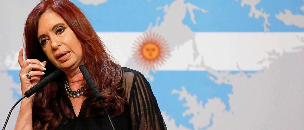 Argentiniens Präsidentin Cristina Kirchner