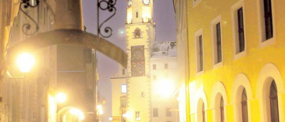 Begeistert auch Hollywoodregisseure: das einzigartige Stadtbild von Görlitz Foto: dapd