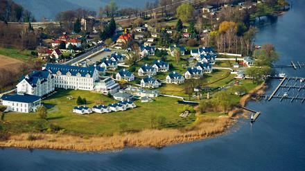 Hilperts Lebenstraum: Das "Resort Schwielowsee" in Petzow bei Potsdam.
