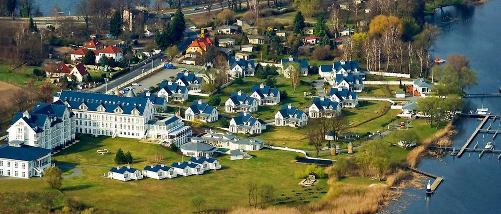 Hilperts Lebenstraum: Das "Resort Schwielowsee" in Petzow bei Potsdam.