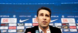 So einzigartig wie Berlin: Hertha BSC und Manager Michael Preetz geben derzeit kein gutes Bild ab.