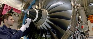 Rolls-Royce-Triebwerke aus Brandenburg - der britische Konzern produziert in Dahlewitz.