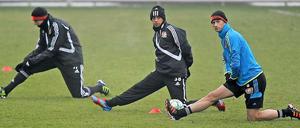 Strecken für die Stars. Bayer Leverkusen erwartet den FC Barcelona.