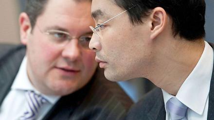Der General, Patrick Döring, und sein Chef, Philipp Rösler, haben ein Problem: Ihrer Partei, der FDP, laufen die Mitglieder davon.