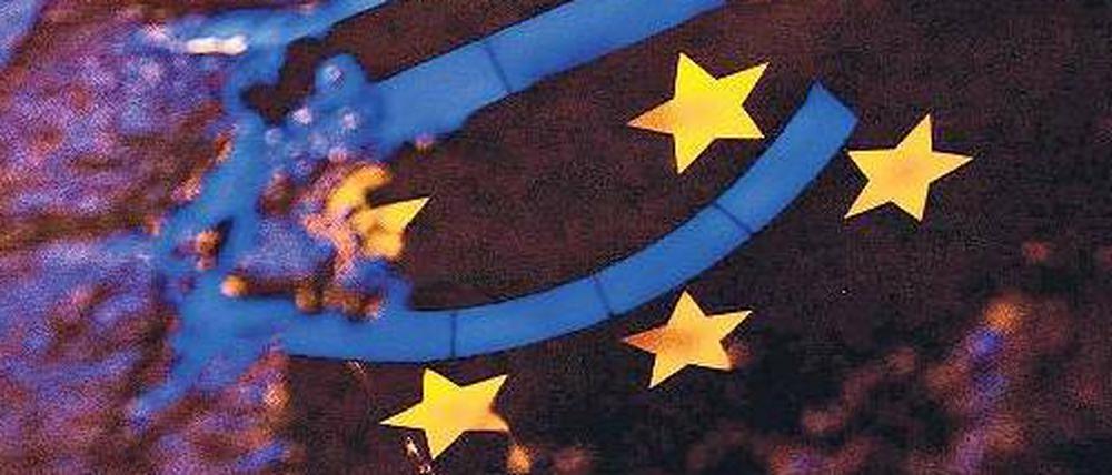 Wieder flüssig. Die Banken können sich von der EZB Ende Februar viel Geld leihen.