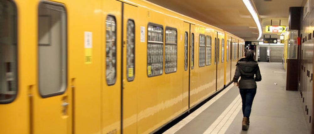 In der U-Bahn am Rosenthaler Platz kam es zum Streit.