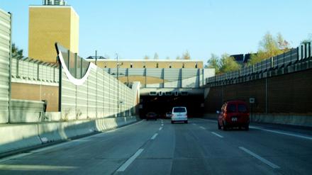 Der Britzer Tunnel in Neukölln.