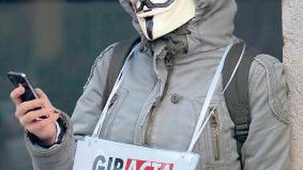 Gegen Acta protestierten am Wochenende in Deutschland Zehntausende. 