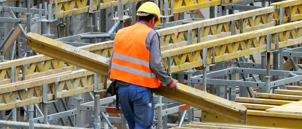 Impulse für die Wirtschaft kamen besonders aus dem Baugewerbe.