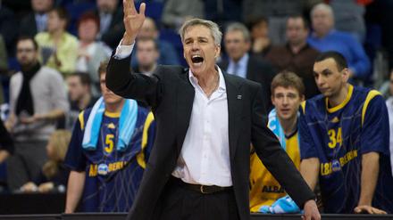 So geht es nicht weiter. Albas Coach Herbert kämpft momentan damit, dass seine Spieler nicht als Team zusammenspielen.
